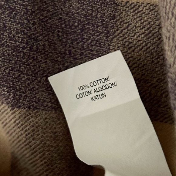 LUCKY BRAND Checkered Snap Front Layering Shirt - Picture 4 of 5